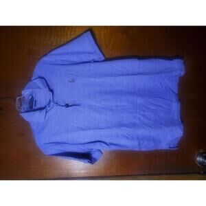 *SOLD* NWOT Men’s Purple Polo Ralph Lauren Collard Short Sleeve Top Size XS